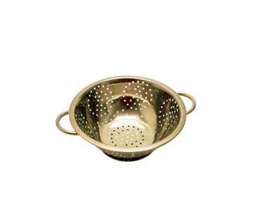 Salatsieb Edelstahl Sieb D= 24 cm 2 stabile Griffe Schulz 210260