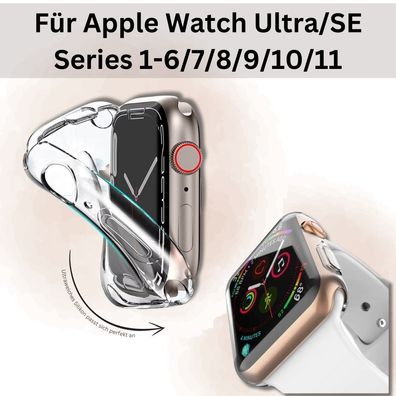 Schutzhülle für Apple Watch Series 11 10 9 8 7 6 5 4 & SE Ultra 40mm 49mm 46mm 42mm