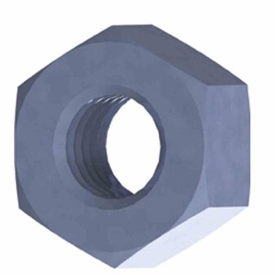 SB Sechskantmuttern V2A M 6 Paket 100 Stück Edelstahl A2, gebeizt, passiviert