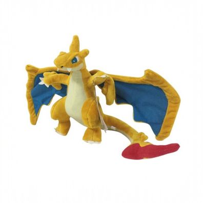 Mega Glurak Y Plüschtier 25 cm Pokémon Kuscheltier Weiches Spielzeug