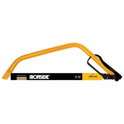 Kleinbügelsäge 530 mm ovalm, Sägeblatt gehärtet