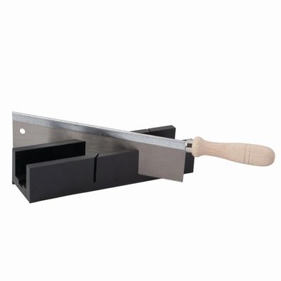 KS-Schneidlade 250 + Säge Gehrungslade Gehrungsschneidlade Heimwerker Werkzeuge