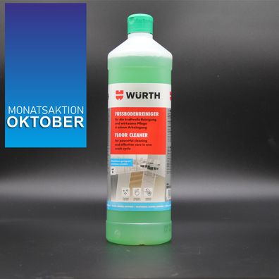 Fußbodenreiniger kraftvoll und wirksame Pflege WÜRTH 1000ml