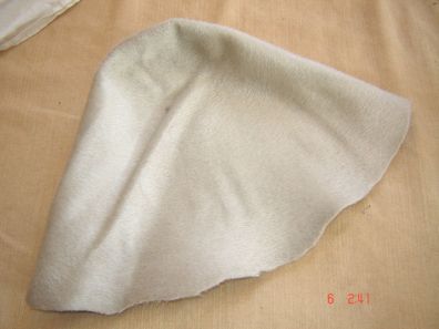 Hutstumpen Melousine Haar lang Stumpen beige 80 gr Ü 54cm Rd 92 Stu687P