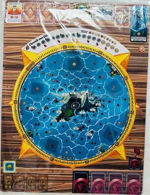 EOS Island of Angels Spielmatte Brettspiel Familienspiel Kennerspiel Kartenspiel