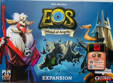 EOS Island of Angels Nationen King Racoon Brettspiel Familienspiel Kennerspie