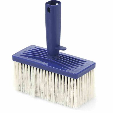 Tapezierbürste Handwerker-Deckenbürste 17 x 7,5 cm Synthetik-Borste, 70 mm