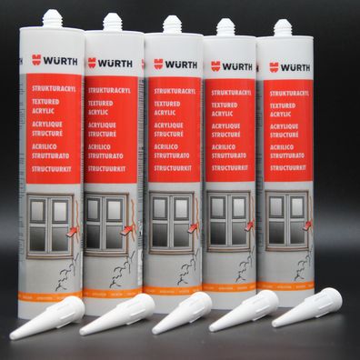 Strukturacryl 5 x von WÜRTH