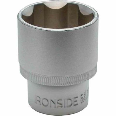 Stecknuss 13mm (1/2") SW 32 6kant, Chrom-Vanadium-Stahl