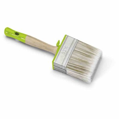 Maler-Flächenstreicher 3 x 10 cm Voll-Synthetik Spezialborste 65 mm, Zwinge Edelstahl