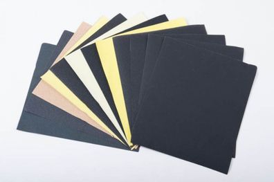 50 Blatt Schleifpapier versch. Körnung 280x230 cm