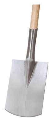 BRITTA-Spaten Gärtner Form Gr. 0, Federspaten, 85 cm Eschen-T-Stiel