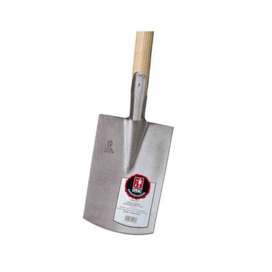 BRITTA-Spaten Gärtner Form Gr. 0, Federspaten, 100 cm Eschen-Knopfstiel