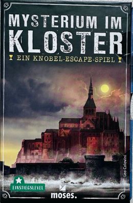 Mysterium im Kloster Moses Familienspiel Escapespiel Kartenspiel Rätselspiel
