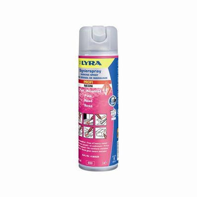 Signierspray pink 500 ml