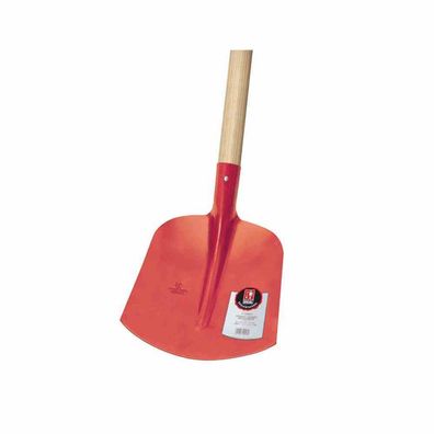 RUHR-BRILLIANT Holländer Sandschaufel, rot, Gr. 2, Dülle 3/4 gehoben, 130 cm Eschen-L