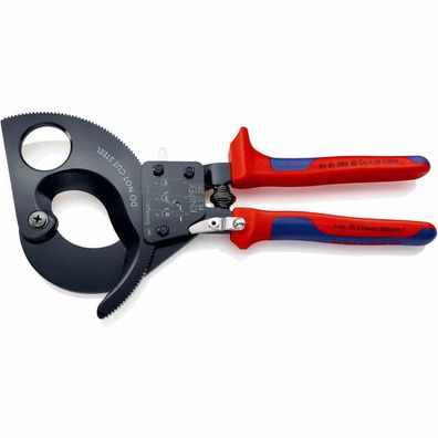 Kabelschere, mechanisch Einhand, Ø52mm, 380mm², L280mm, Isoliert