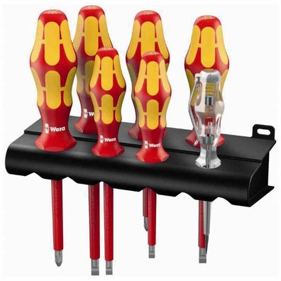 Werkzeugset 160 i/7 Rack Schraubendrehersatz Kraftform Plus Serie100 + Rack, 7-teilig