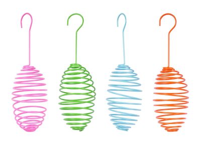 Vogelfutter-Spirale für Meisenknödel Futterspender Vogelfutterspender Gartendeko