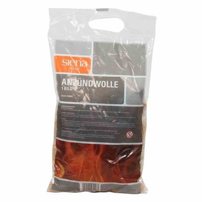 Anzündwolle 1 kg im Sack