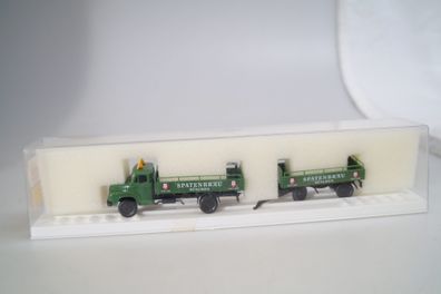 1:87 Brekina 4521 MAN Hauber HZ Spaten-Bräu, neu