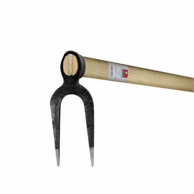 Lothringer Karst 2 Zinken spitz 135cm Eschenstiel Gruber Hacken Garten Terrasse