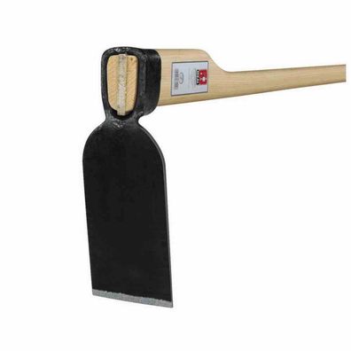 IDEAL-Platthacke, 110 cm Eschenstiel, geschmiedet, kantiges Haus