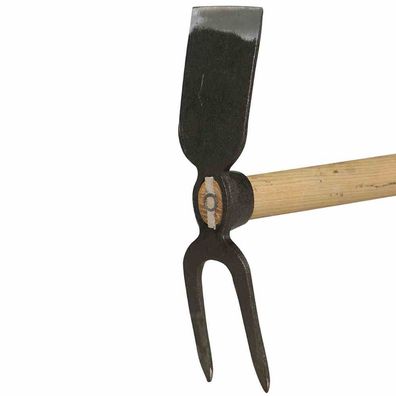 Gartenhacke 2-zinkig mit Eschenstiel 135 cm FSC 100