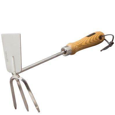 Doppelhäckchen ClassicLine Unkrauthacke Grubber Hacken Gartenhacke Terrasse TOP