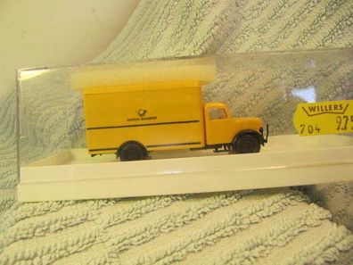 1:87 Brekina 4108 Magirus Koffer Deutsche Bundespost, neuw./ovp