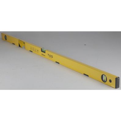 TAS Alu-Wasserwaage 1200mm magnetisch 1,2m gelb Werkzeug Messen