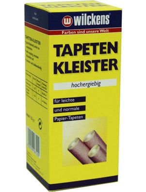 30x 125g Wilckens Tapetenkleister für leichte und normale Tapeten Kleber 3,75kg