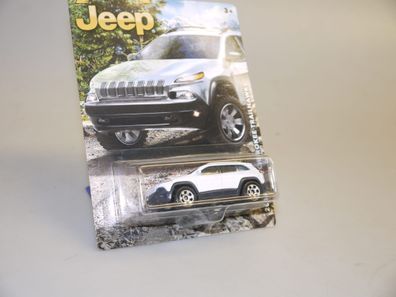 1:64 Matchbox DMN30 2014 Jeep Cherokee Trailhawk weiß, neuw./ovp