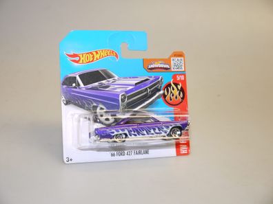 1:64 Hot Wheels DHX30 '66 Ford 427 Fairlane, neuw./ovp