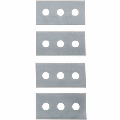 Ersatzklingen 4 Stück für Keramikkochfeldschaber