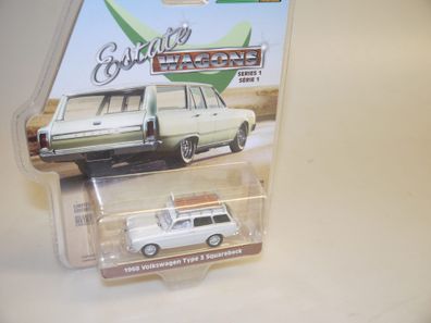 1:64 Greenlight 29910-D 1968 VW 1600 Variant, neuw./ovp