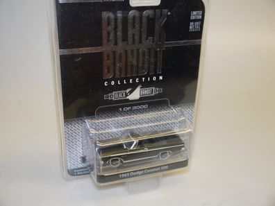 1:64 Greenlight 27710 1965 Dodge Coronet 500 schwarz Black Bandit, neuw./ovp