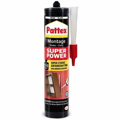 Montagekleber Super Power Kartusche 370 g