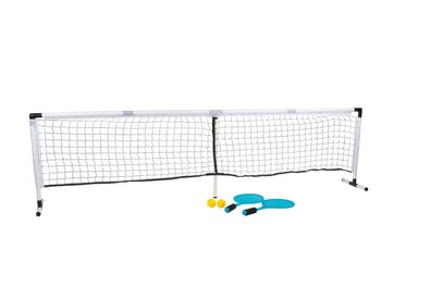 Scatch Tennis-Set Netz Tennischläger Tennisball Schläger Garten Strand Camping