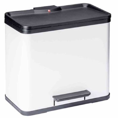 Abfalltrenner "Öko Trio Plus L" 3 x 9 l weiß