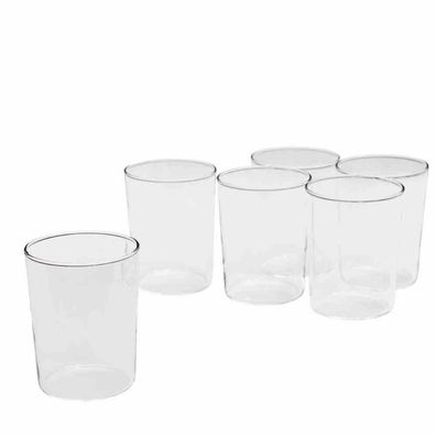 Teeglaseinsatz 0,2 l, 6 Stück konisch