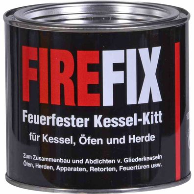 Kesselkitt 500g hitzebeständig -1000°C Kessel Öfen Ofen Kamine Herd Heimwerker