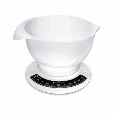 Küchenwaage "Culina Pro" weiß Teilung 50 g, Tragkraft 5 kg