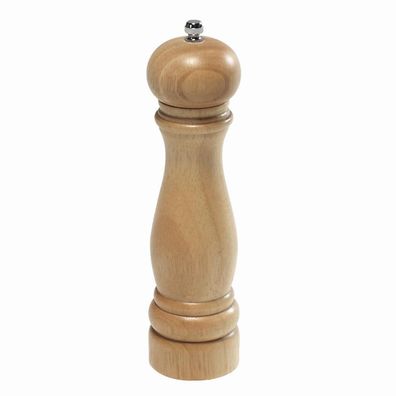 Pfeffermühle 22 x 5,5 cm Ø helles Hartholz