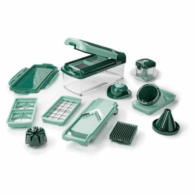 Nicer Dicer Fusion 16tlg Küchenhelfer Kochutensilien Gemüseschneider Kochen NEU