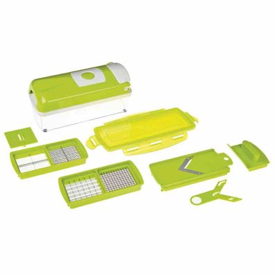 Nicer Dicer Smart 7tlg grün Küchenhelfer Kochutensilien Gemüseschneider Kochen