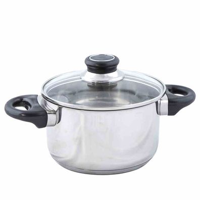 Fleischtopf 16cm Kochen Kochutensilien Küche Küchenhelfer Braten Suppen Töpfe