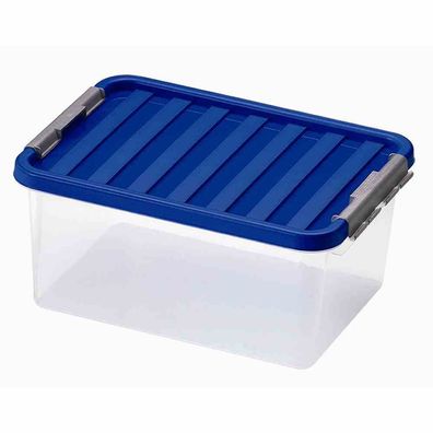 Systembox 14 l, 40 x 29 x 18 cm mit Deckel, farblich sortiert