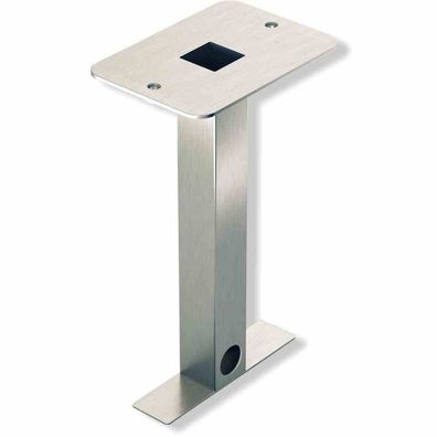 Erdeinbausockel, grau, Edelstahl, L170mm, H300mm