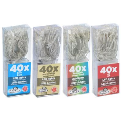 12x LED Lichterkette Beleuchtung Innenbereich Lampen Dekoration Raum Dekoration